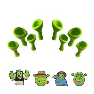 12 piece Shrek croc charms